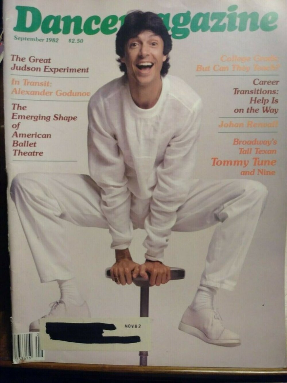 Dance Magazine September 1982 American Ballet Theatre Broadway